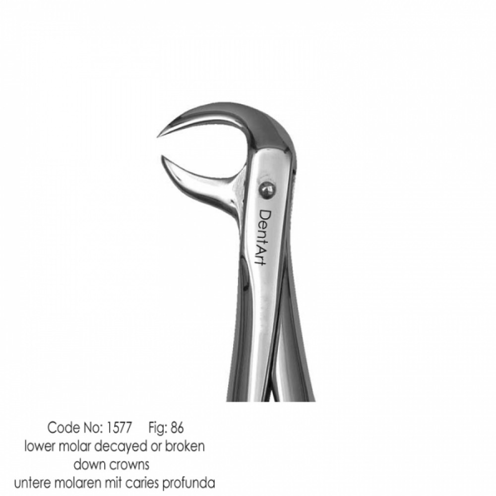 Extraction Forceps. Fig No.86 - UK Type